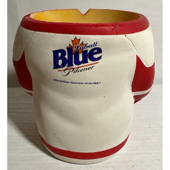 Detroit Red Wings Hockey Jersey Foam Beer Pop Koozi Cooler Mug SportFx Labatts - Picture 3 of 9